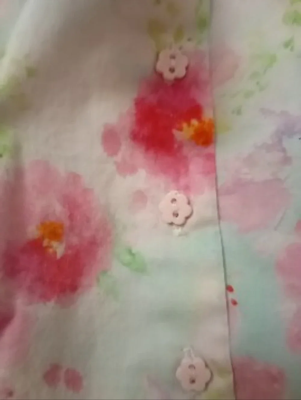 Maggie & Zoe Pastel Pink & Mint Floral Baby Dress